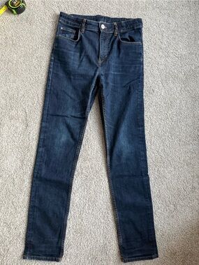 H&M &Denim Dark Blue boys  Denim Jeans 13-14 years